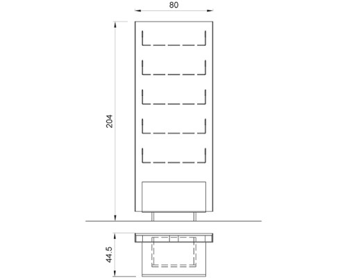 Витрина GLOWALL DISPLAY ST